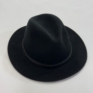 Biltmore 1917 Four Seasons Felt Fedora Mens XL Black Wool Crushable | Classic